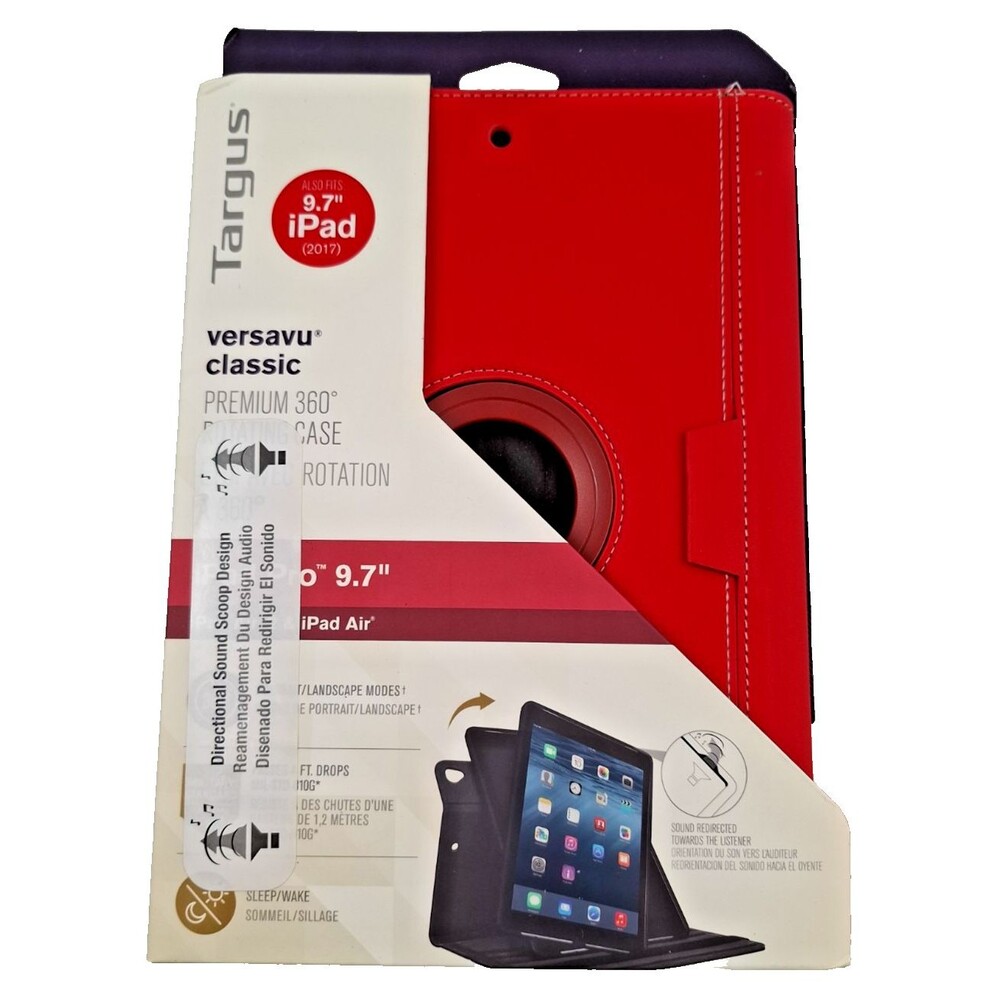 Targus VersaVu 360 Rotating Case for 9.7-inch iPad Pro, iPad Air 2, and iPad Air